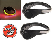 2 stuks Multicolor LED Shoe Clip met SSS sticker