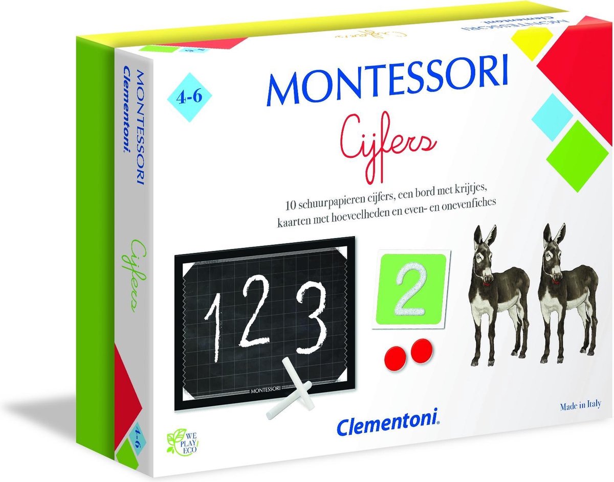 Clementoni - Cijfers Montessori - educatief spel