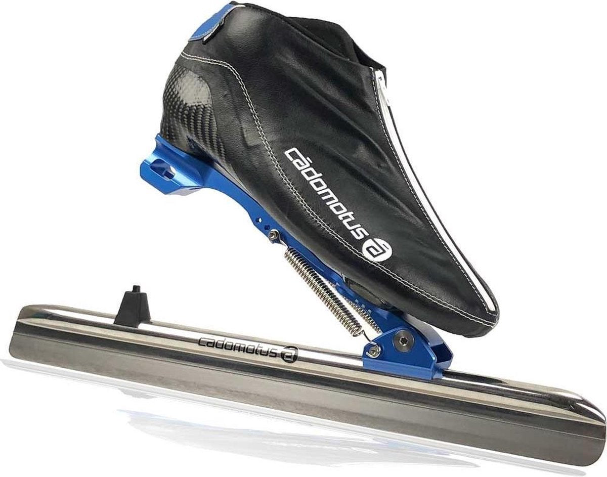 Cadomotus Balance Klapschaats Nero 38.5 - Hoogwaardige Stabiele en Snelle Klapschaatsen met Carbon Kuipzool - Geschikt voor Professioneel Gebruik - Gerond en Geslepen Geleverd dus Meteen Gebruiksklaar