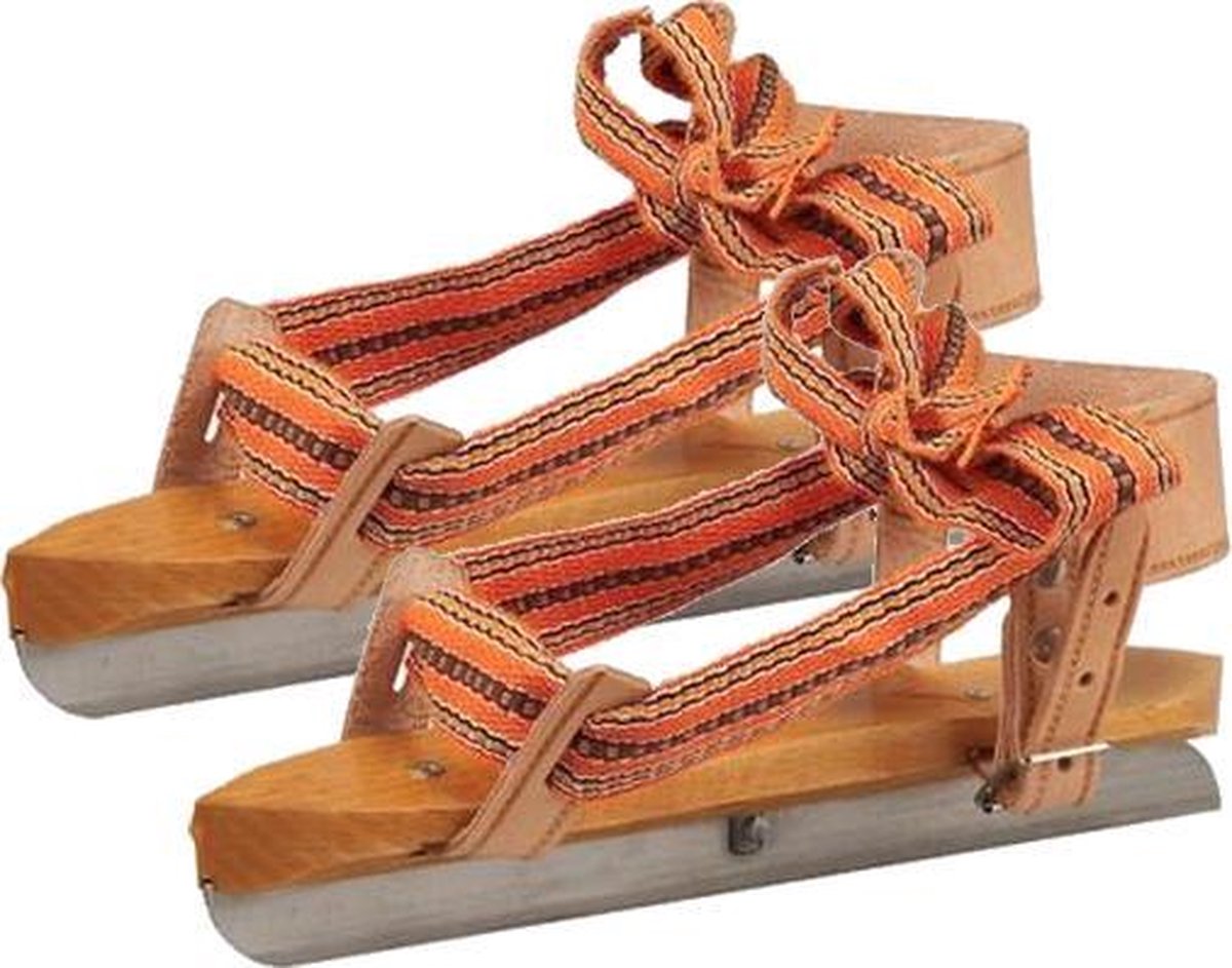 Brabants Klompje - Klassieke schaatsen - Bruin - Maat 40-41