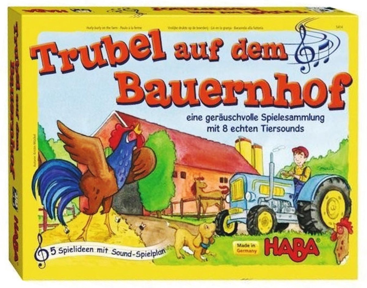Speelgoed | Wooden Toys - !!! Spiel - Soundspielesammlung - Trubel Auf Dem Bauer