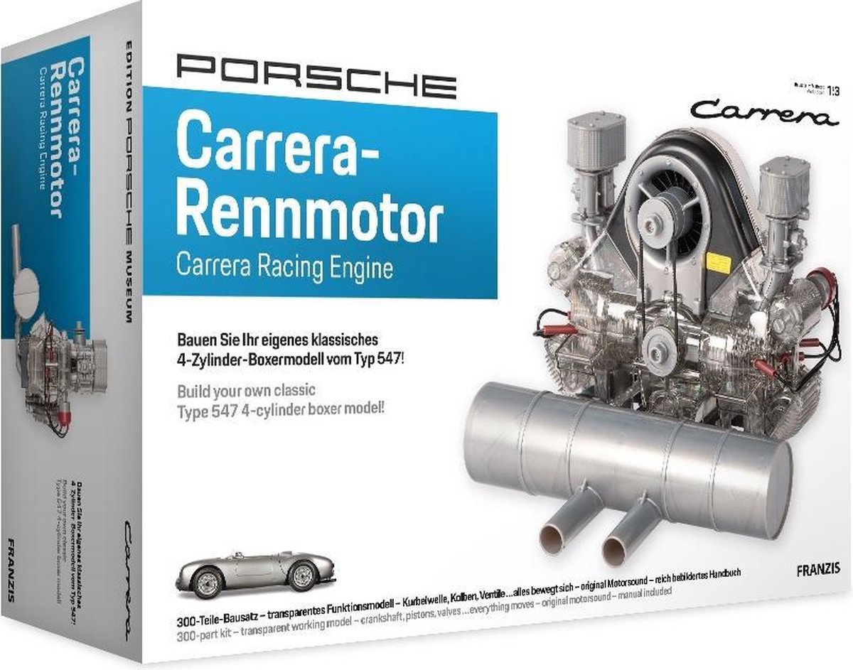 Franzis - Porsche Carrera Racing Engine 1:3 (Fr67550)