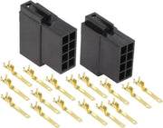 2x ISO Connector Vrouwelijk - Inclusief 16 Mannelijke Pinnen