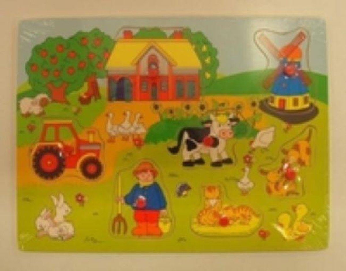 Knopjespuzzel Boerderij 2