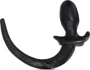 XXLTOYS - Wiffie - Plug - Inbrenglengte 9 X 4.5 cm - Black - Uniek design Buttplug - Stevige Anaal plug - Made in Europe