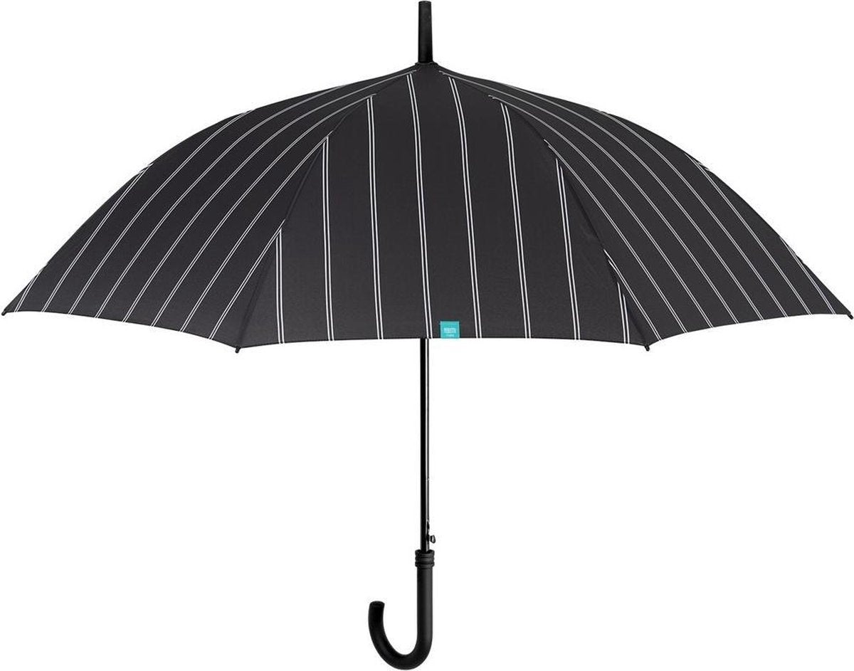 Perletti Golfparaplu Automatisch Heren 116 Cm Microvezel Zwart