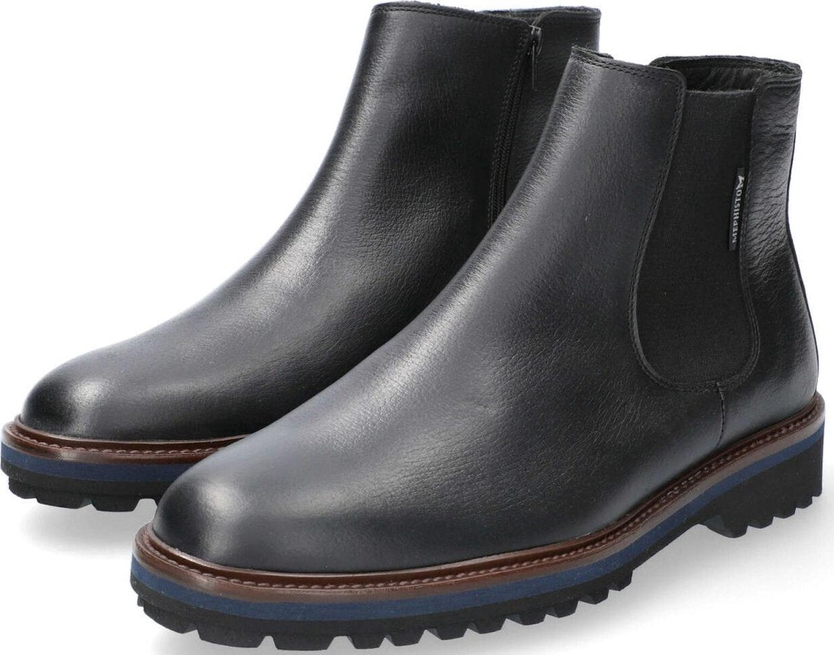 Mephisto BENSON heren chelsea boot - zwart - maat 45