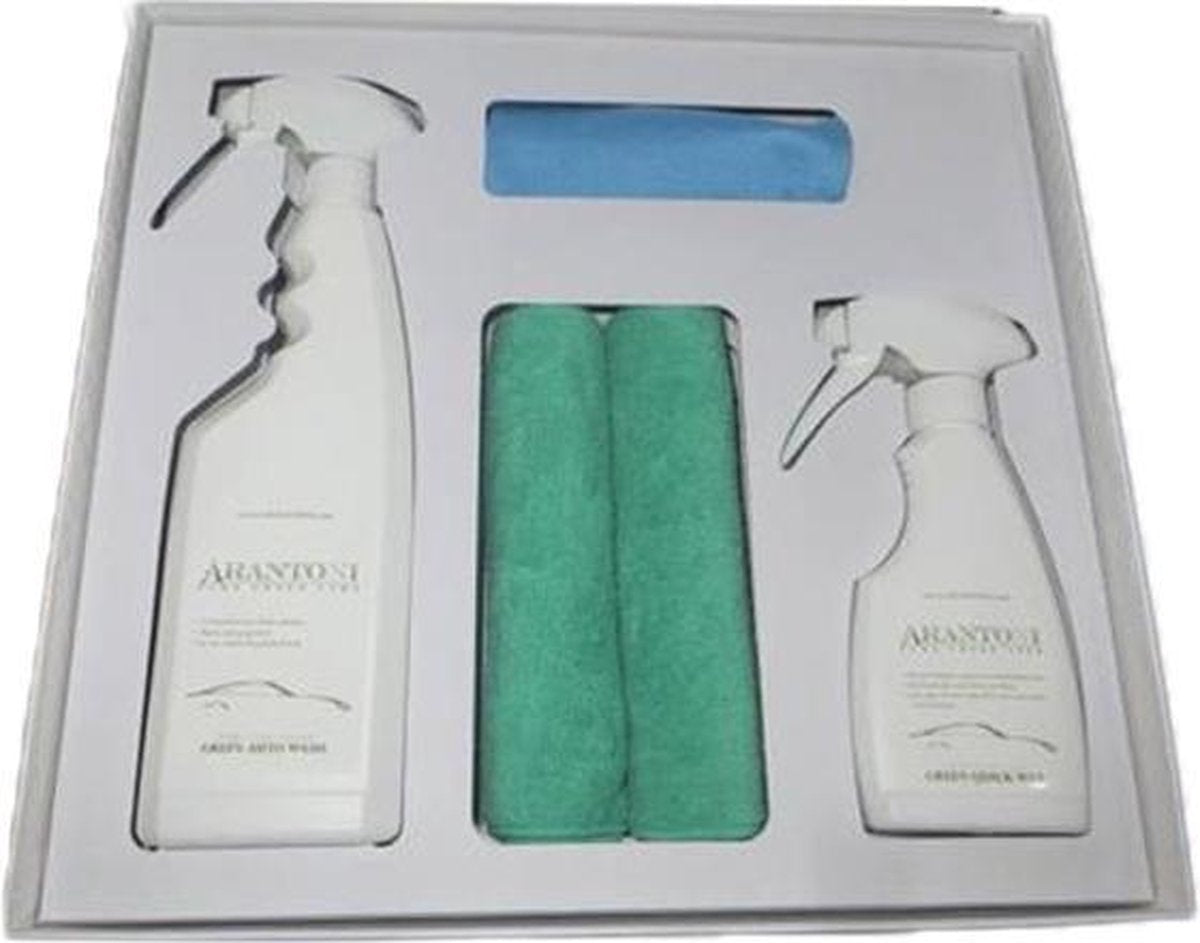 Arantoni schoonmaakmiddel auto - Autoshampoo - Wax - Carwash - Was - Reiniger