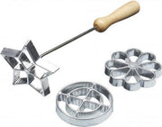 Kitchencraft Rozet Ijzer 28 Cm Staal  4-Delig