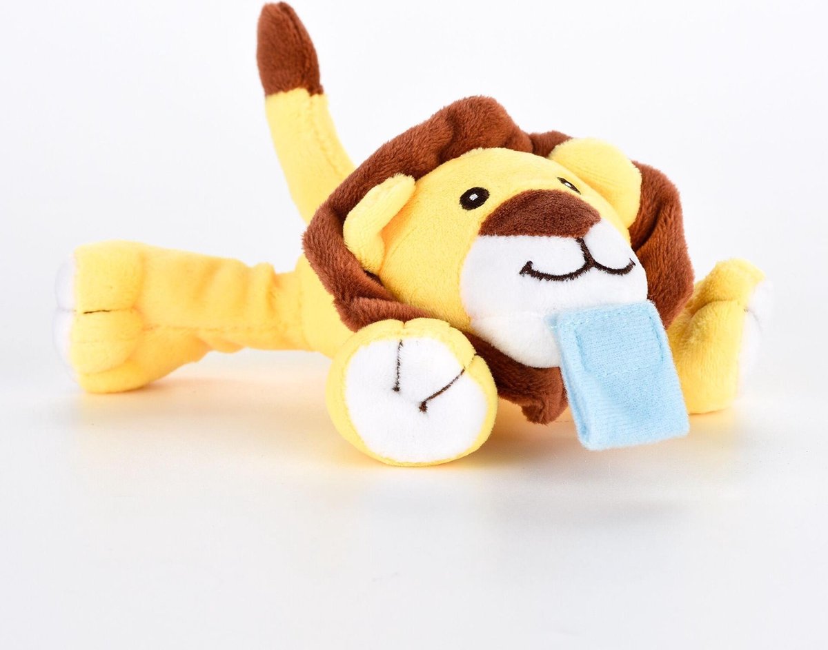 JillyBee - Knuffelspeen - Knuffel - Speen - Leeuw