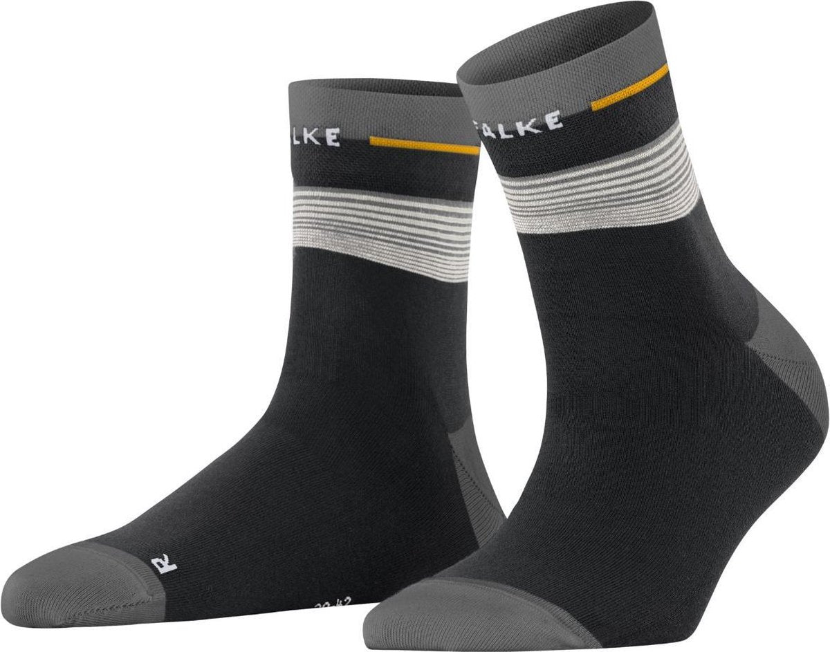 FALKE Nature Bond Korte sokken Unisex 12449 - Zwart 3000 black Unisex - 46-48