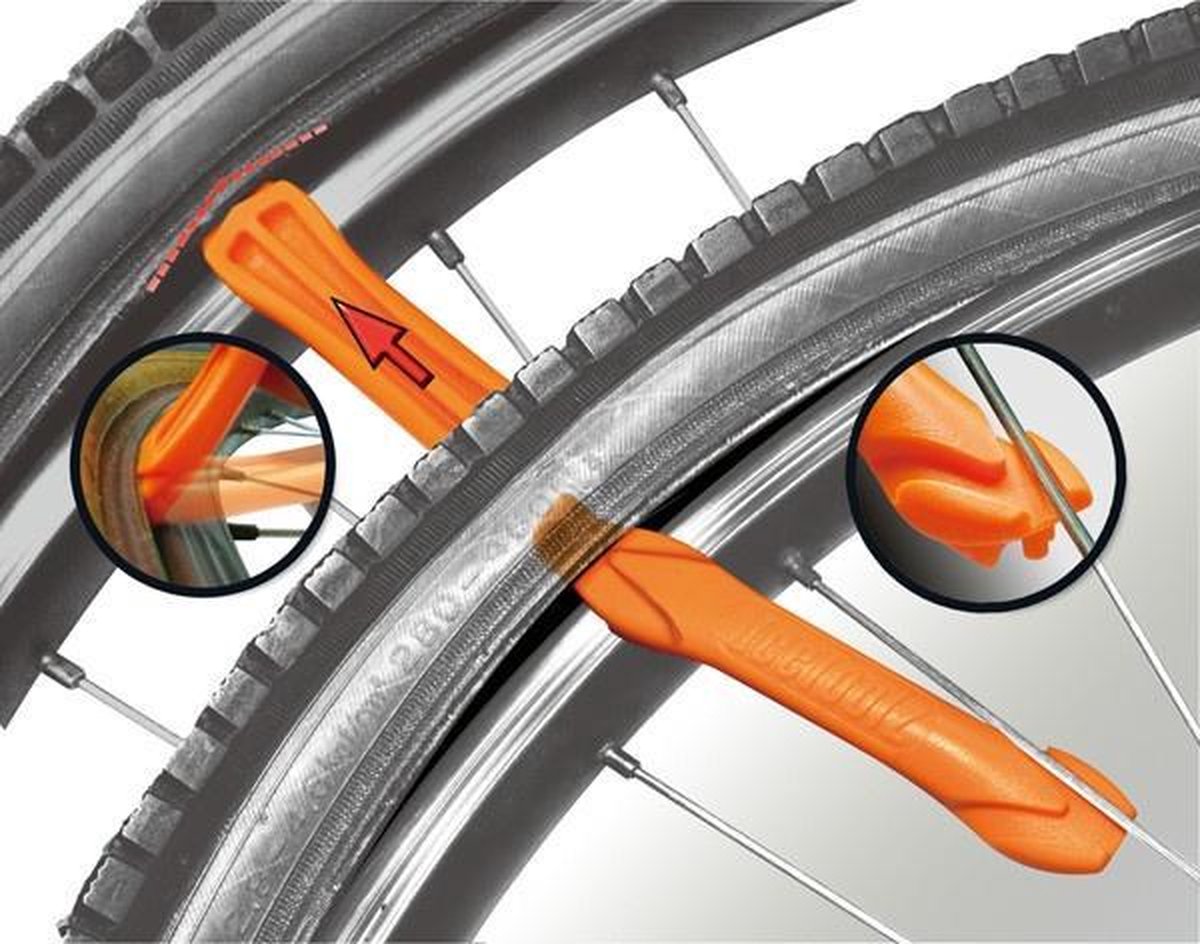 Icetoolz bandenafnemers - bandenlichter oranje set van 3 stuks