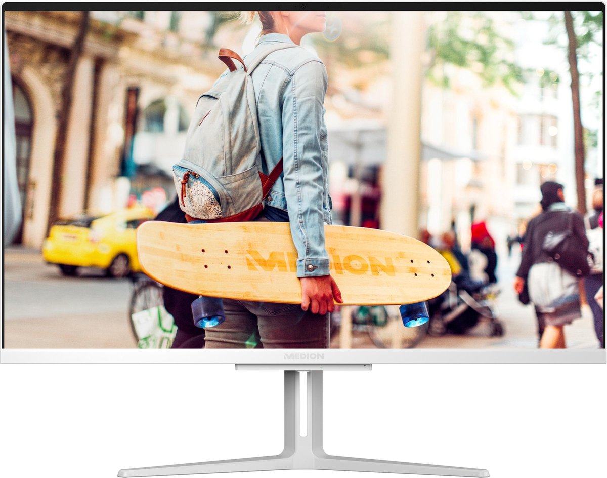MEDION AKOYA E27301 All-in One PC | AMD Ryzen 5 | Radeon Vega 8 | 27 inch Full HD | 8 GB RAM | 512 GB SSD | Windows 10 Home