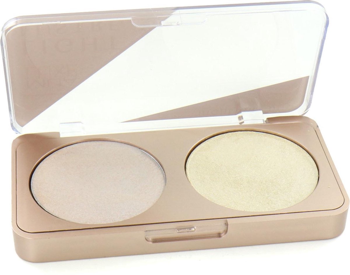 MUA Luxe Light Lustre Duo Highlighter - Majesty