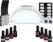 Gellak - MEANAIL® Kit Sphere UV/LED lamp 48w - 6 kleuren Cruelty Free - Gel nagellak