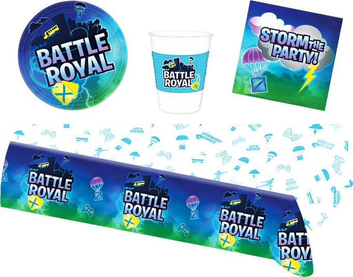 Fortnite feestpakket - voordeelpakket 8 personen