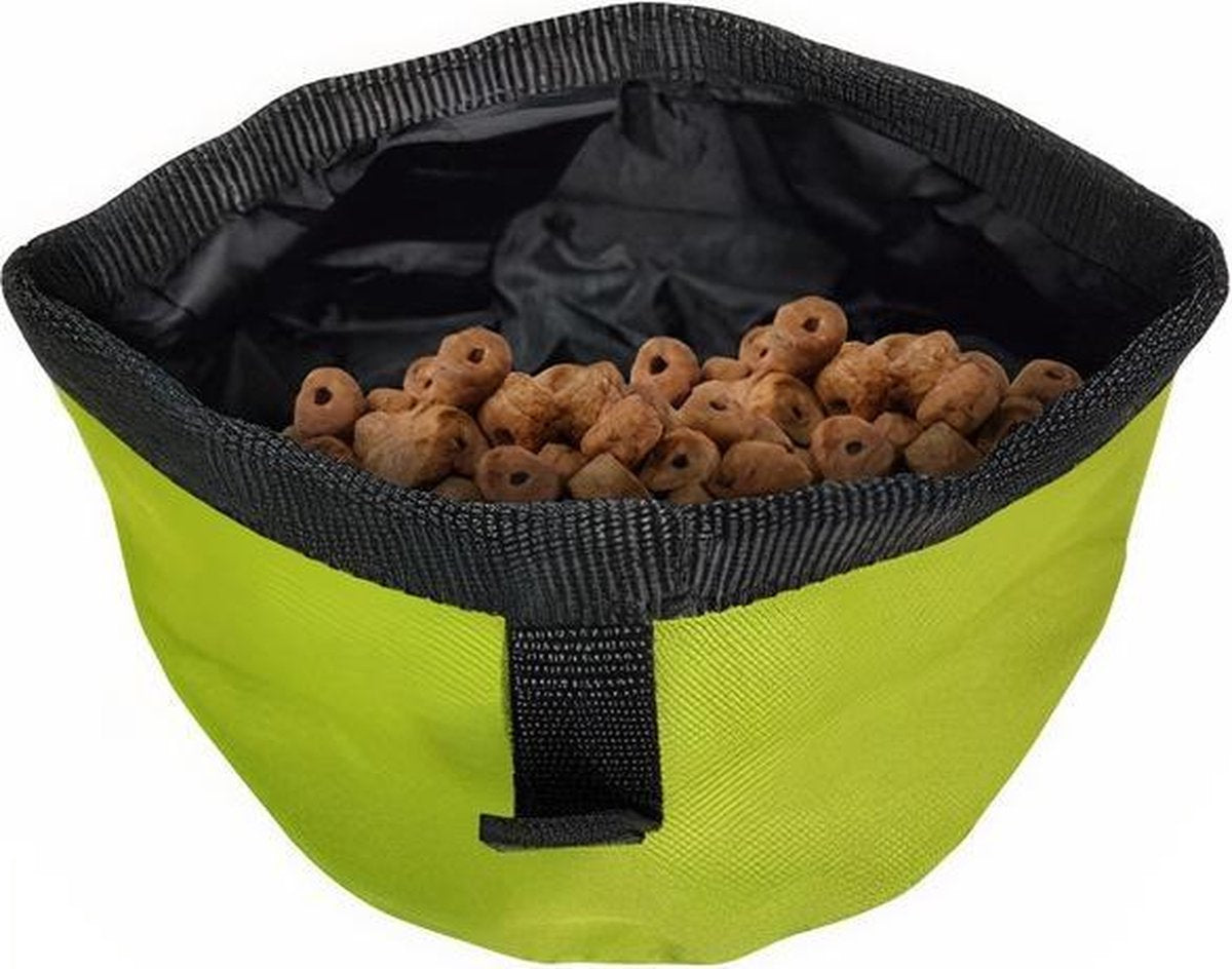 M-pets Voerdispenser Cuzco 18 X 10 Cm Polyester Groen