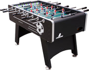 Cougar Arena Voetbaltafel - Tafelvoetbal - Zwart - 141 x 75 x 88 cm