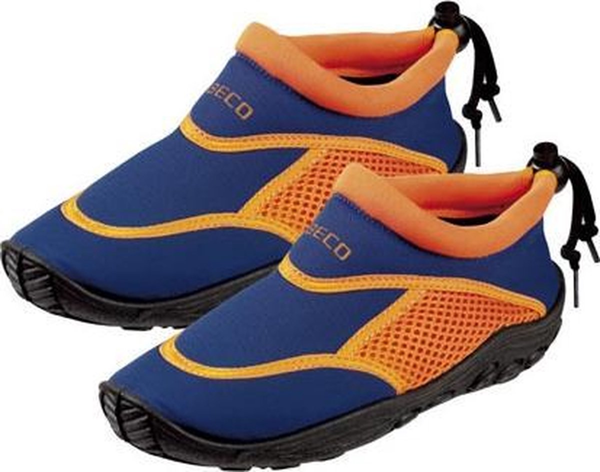 Beco Sealife - Waterschoenen - Kinderen - Blauw/Oranje - Maat 22