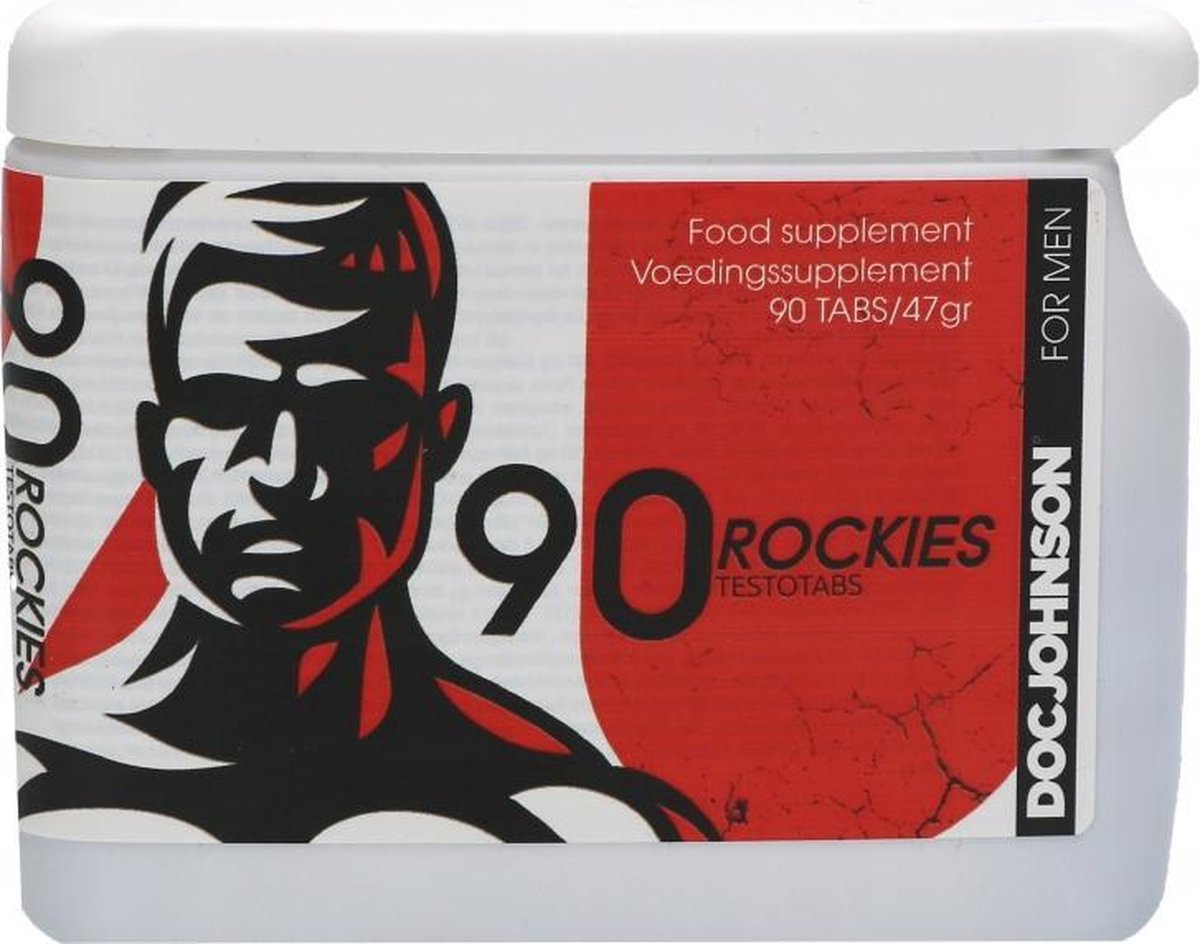 Doc Johnson - Rockies - 90 Testotabs - Pills & Supplements -