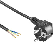 Voedingskabel - Srino Kob - 220V - 3 Aderig - 3 Meter - Zwart