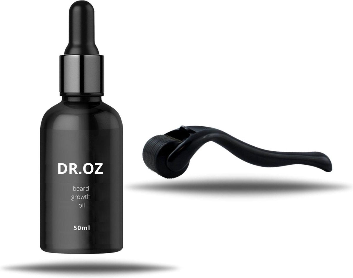 DR.OZ - Baardolie - Dermaroller - Baardverzorging set - 50ml