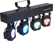 TRI4U 4-projector bar met driekleurige LEDs