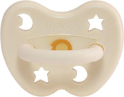 HEVEA Fopspeen 100% natuurrubber 0-3 maanden Milky White