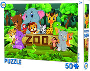 W&o Legpuzzel Zoo 25 X 18