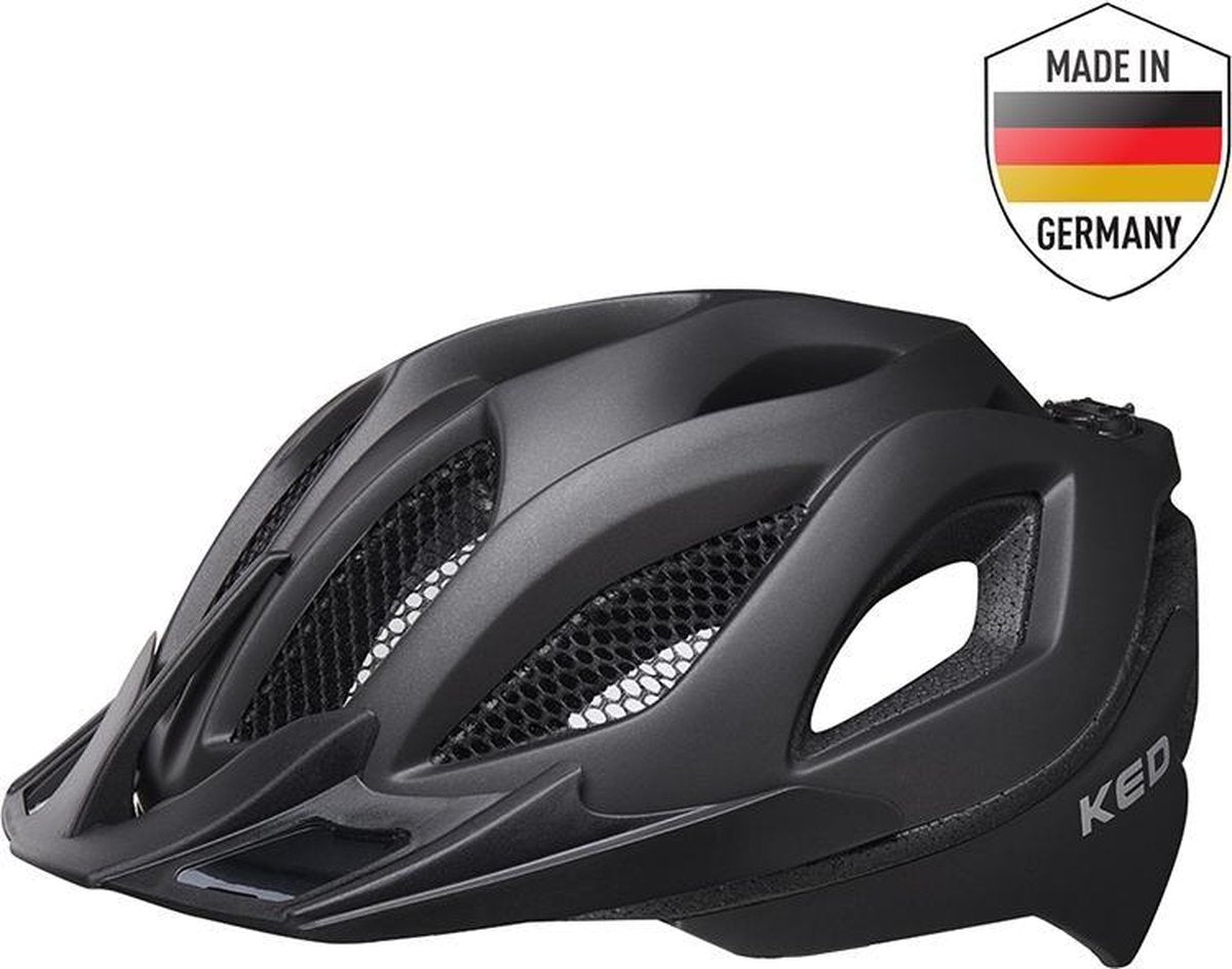 Fietshelm KED Spiri Two M (52-58cm) - mat zwart