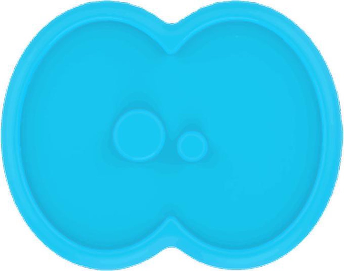Fruitfriends Ice pack "Eyes" - Kunststof - Voor Kinderen - Azur Blauw - Blauw