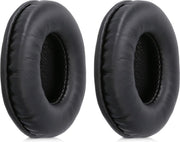 kwmobile 2x oorkussens voor AKG K518 /K518DJ /K81 /K518LE koptelefoons - imitatieleer - voor over-ear-koptelefoon - zwart