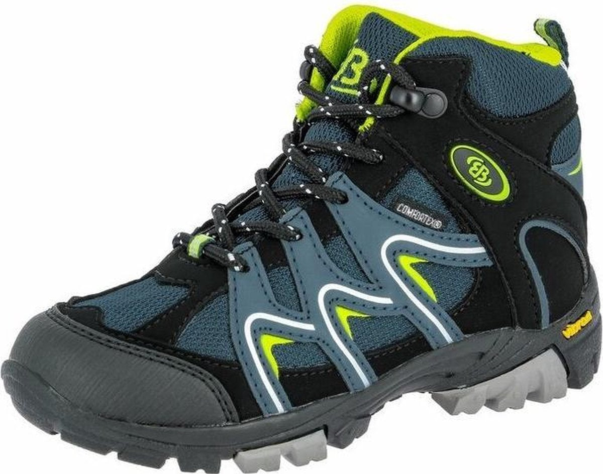 Brütting Wandelschoen Vision High Junior Nylon Petrol Maat 34