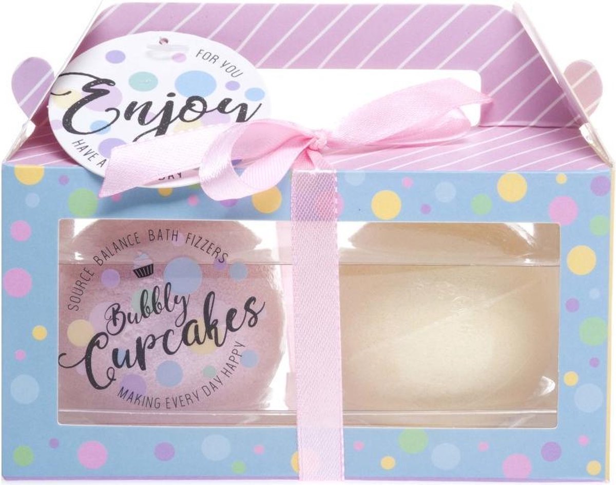 Enjoy Bubbly Cake House Bad-Bruisballen 2 Stuks
