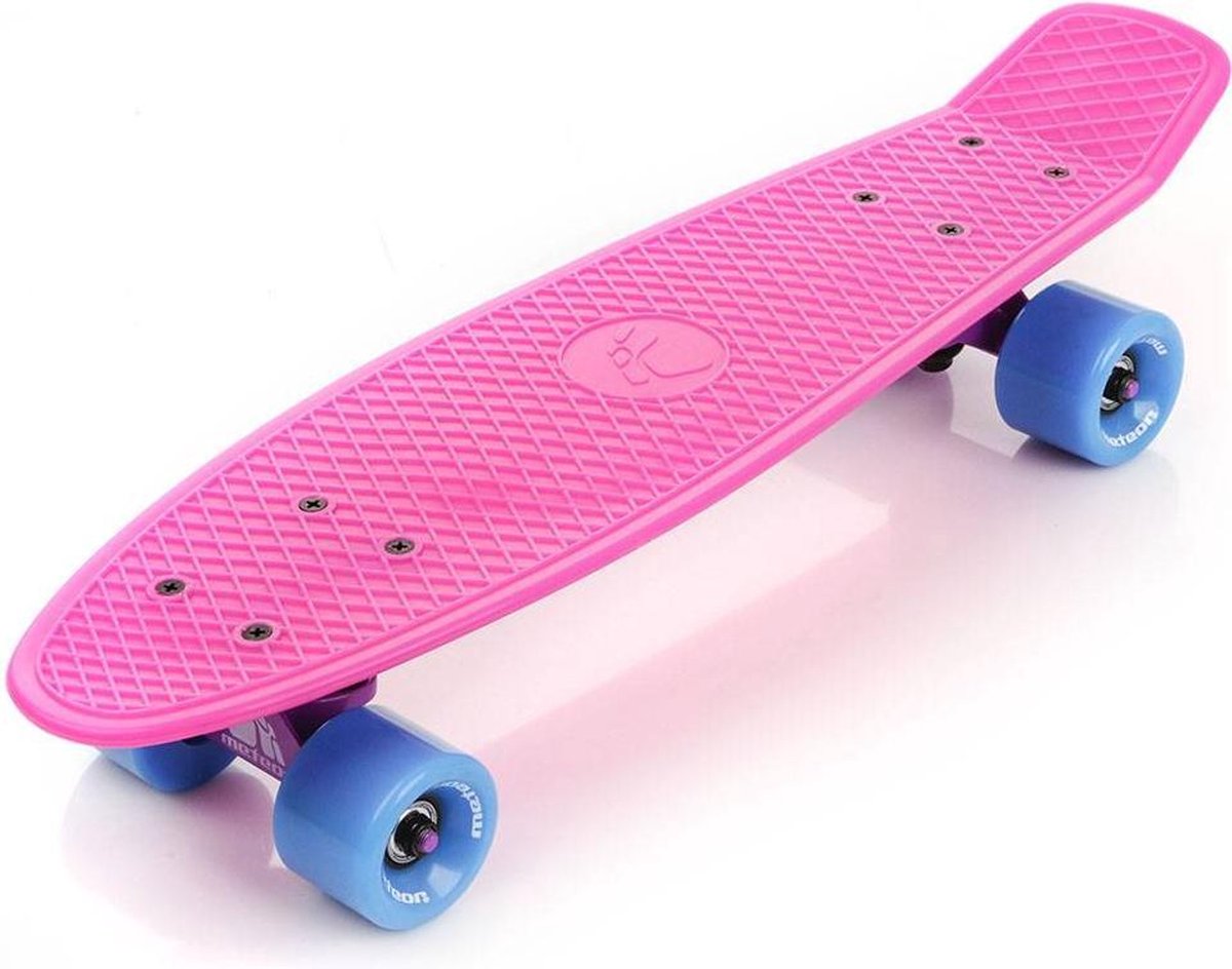 Stoere - PennyBOARD van Meteor ROZE/BLAUW