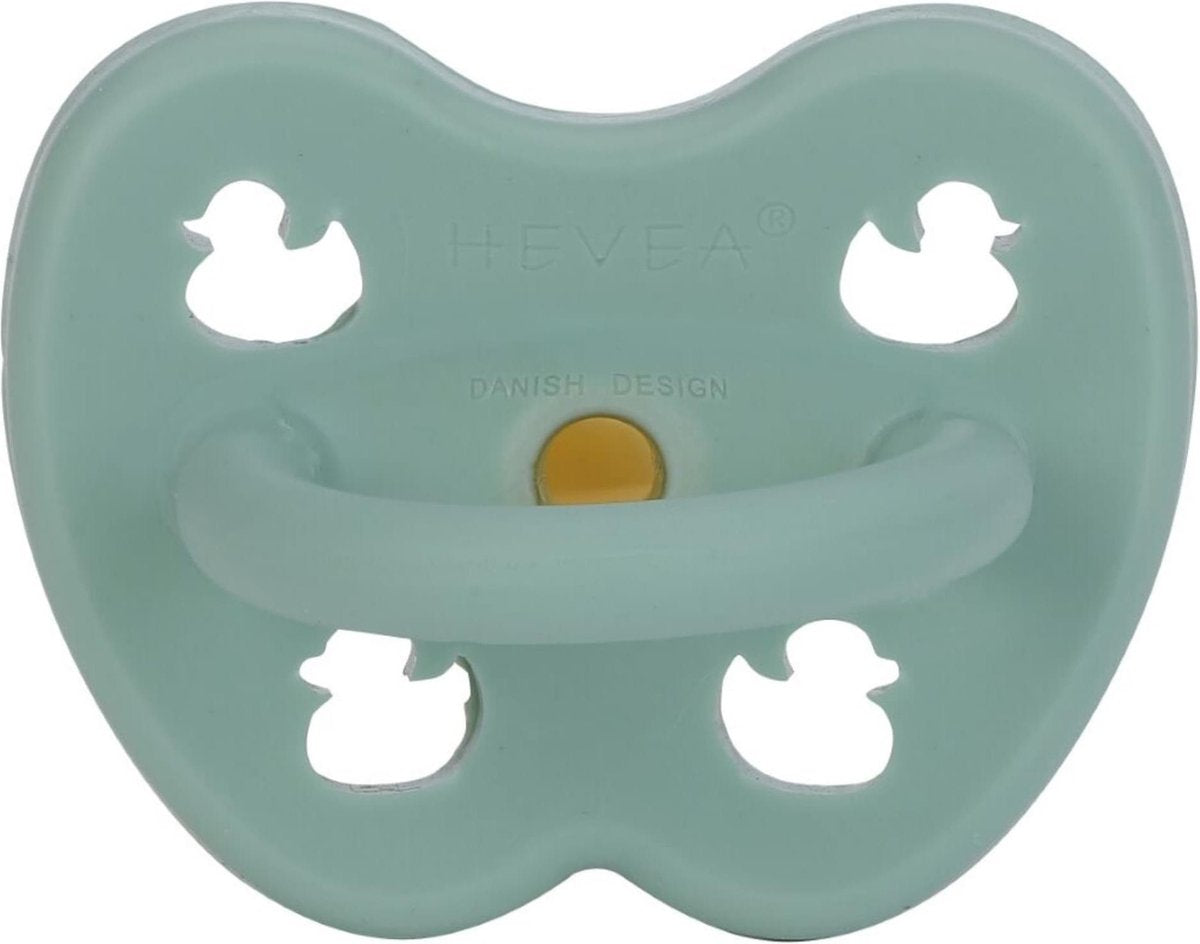 HEVEA speen orthodontisch Nordic sea green 3-36 mnd
