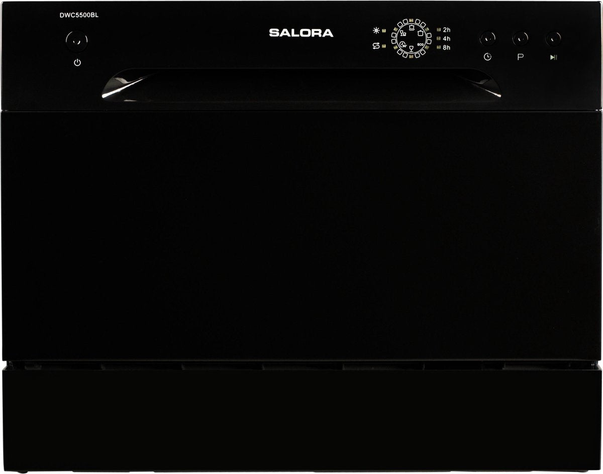Salora DWC5500BL vaatwasser Aanrecht 6 couverts F