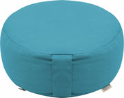 Meditation cushion - round - Dhyana petrol Meditatiekussen YOGISTAR