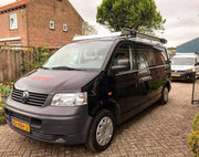 Imperiaal Volkswagen Transporter T5 | Roll&Fix Spanbanden Systeem Aluminium  | VW Transporter T5 2010+ | L1H1 Achterklep