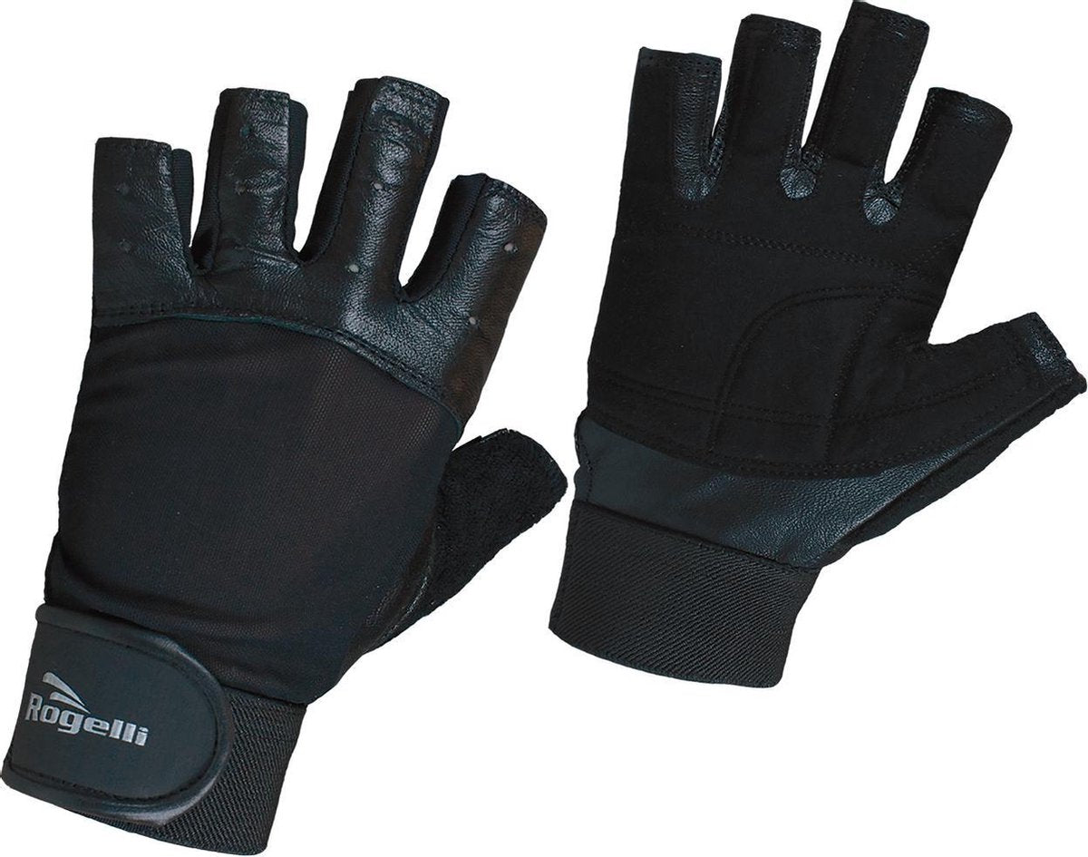 Rogelli - Fitnesshandschoenen - Dames - Maat M - Zwart