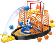 Luna Basketball Shoot 38 Cm Zwart/oranje