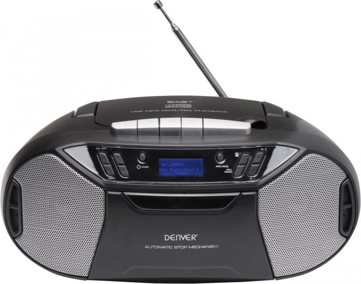 Denver TDC-250 Zwart - Boombox met radio