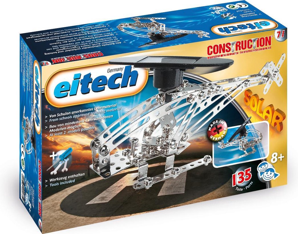 Eitech Constructie - Bouwdoos - Helikopter - Solar