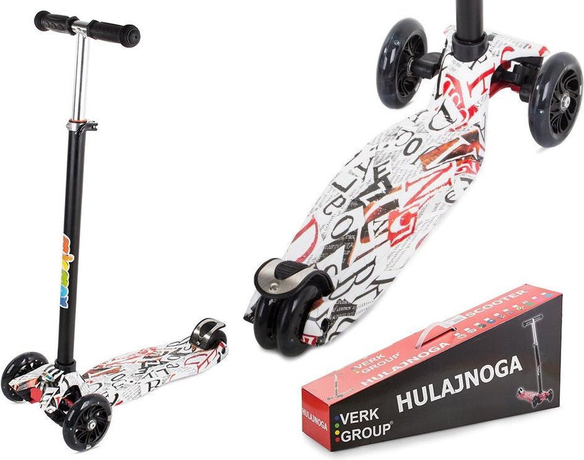 Balancestep met vier wielen LED knipsels