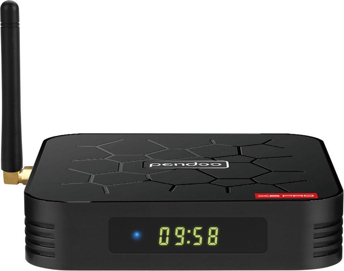 Lipa X6 Pro 4/32 GB Tv box 5G / Snelle chipset / Met Playstore / 32 GB opslag/ 4K resolutie / SD-aansluiting / Voor Netflix