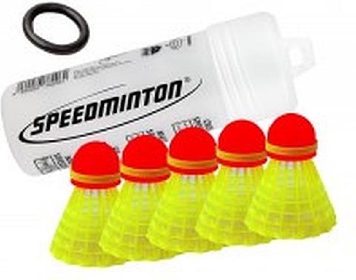 Speedminton Match Speeders - 5 stuks - crossminton - speedbadminton