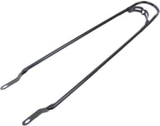 Spatbordstang 28 inch zwart tour met bumper - ZWART