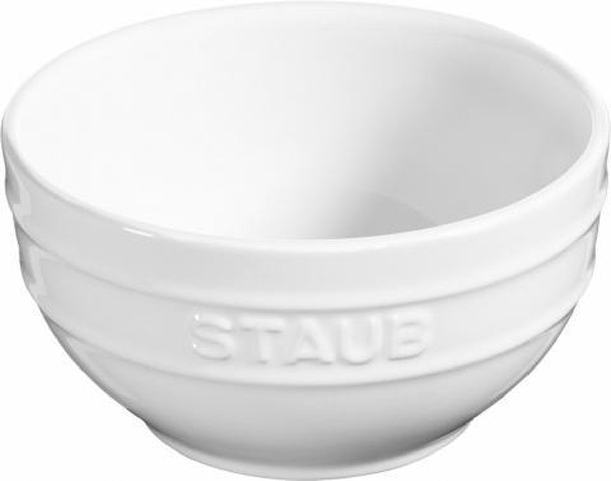 STAUB KOM 14CM WIT 405118150