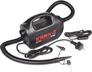 Intex 68609 - QuickFill® elektrische luchtpomp - 12V & 220V - met 3 mondstukken - blazen & zuigen