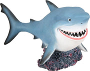 Aquarium decoratie Leto Haai - 14 x 7 x 7 cm